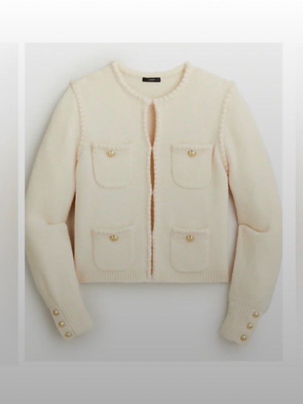 NWT J Crew Odette Sweater Jacket